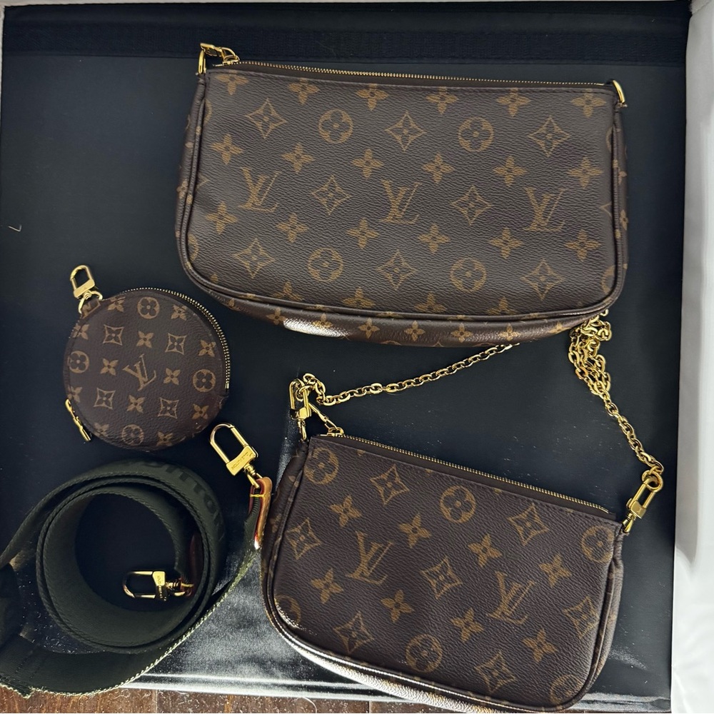 Louis Vuitton Multi Pochette Accessories Trio Set - Picture 5 of 9